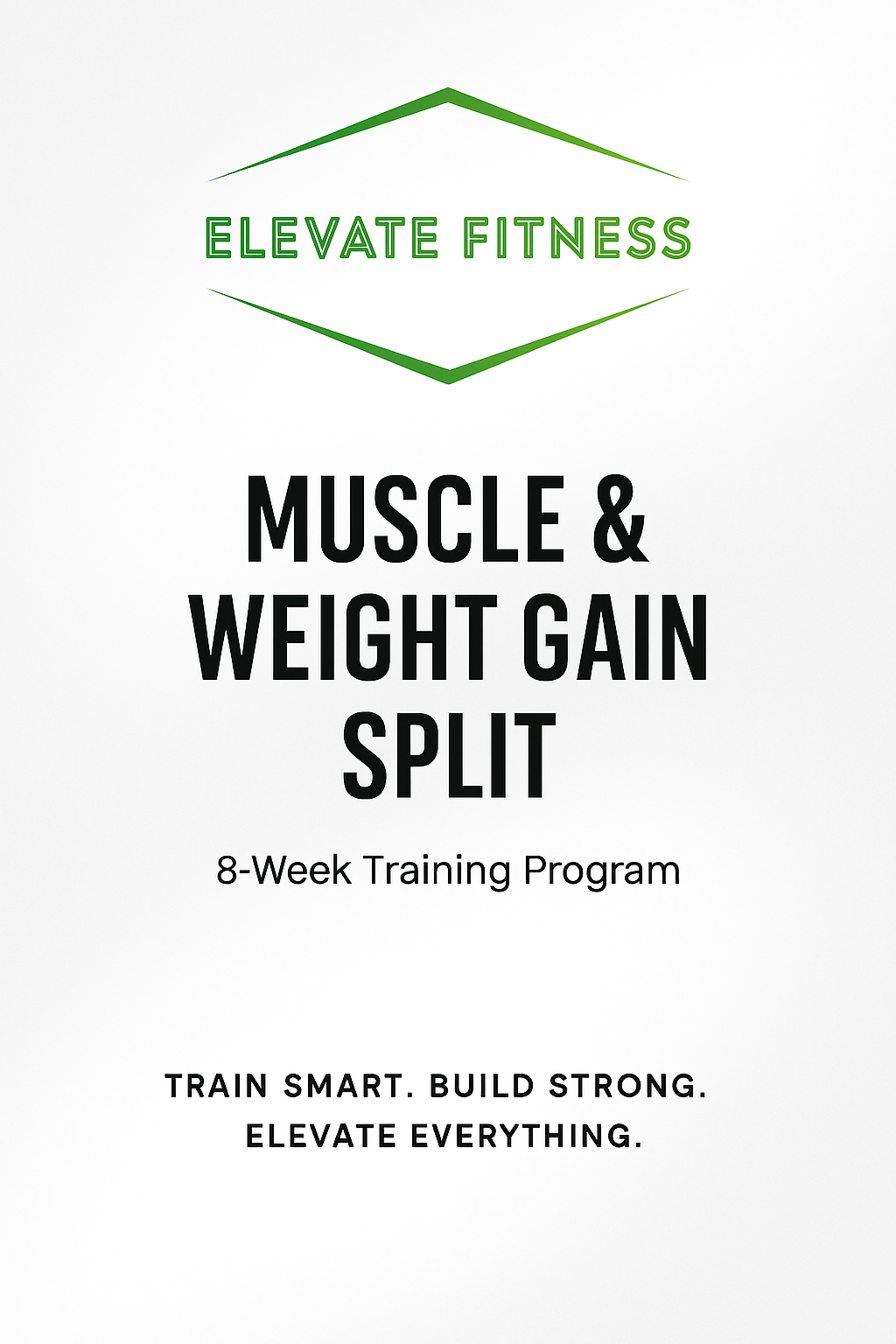 Muscle & Weight Gain Split